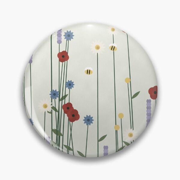 Item preview, Poppies and Daisies Wildflower Meadow designed and sold by ChromaLens.