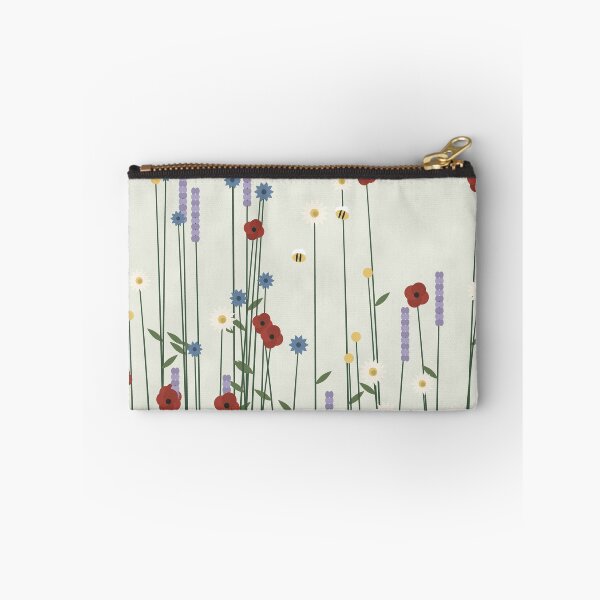 Item preview, Poppies and Daisies Wildflower Meadow designed and sold by ChromaLens.