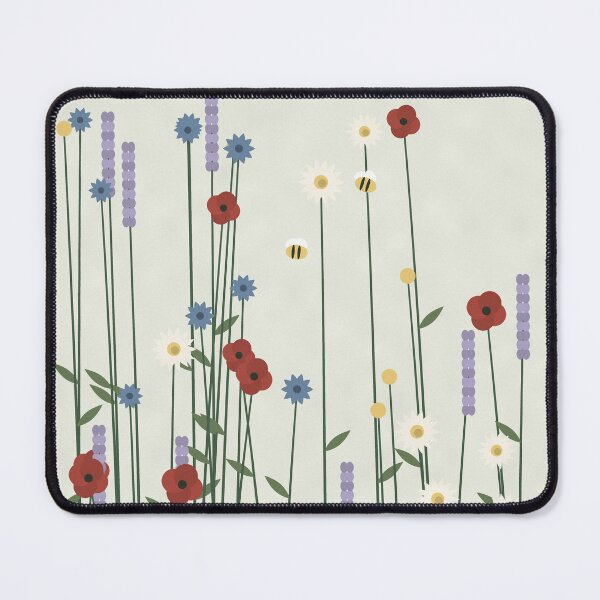 Item preview, Poppies and Daisies Wildflower Meadow designed and sold by ChromaLens.