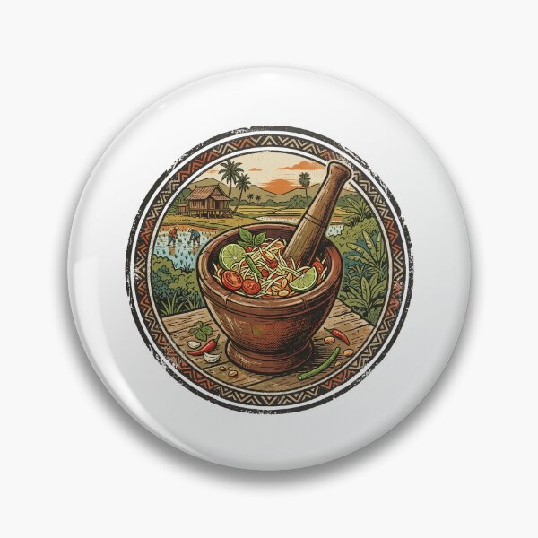 Item preview, Som Tam Thai Papaya Salad designed and sold by naragon4289.