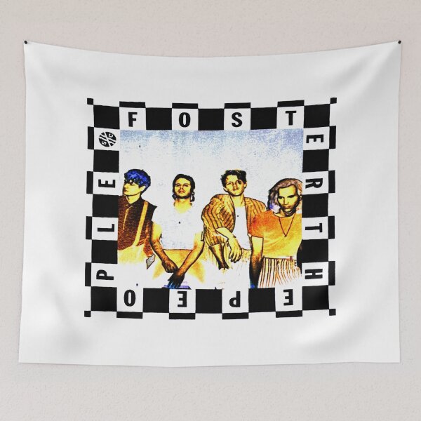 Item preview, Checkerboard Framed Indie Pop Band designed and sold by GuadalupeDecker.