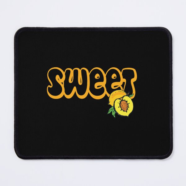 Item preview, Sweet Peach Retro Fruit Typography Design designed and sold by ShirlyGatten.