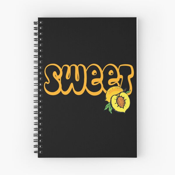 Item preview, Sweet Peach Retro Fruit Typography Design designed and sold by ShirlyGatten.
