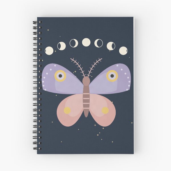 Item preview, Celestial Moth and Moon Phases designed and sold by ChromaLens.