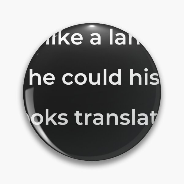 Item preview, “If like a lamb he could his looks translate!” - print white designed and sold by ariksworld.
