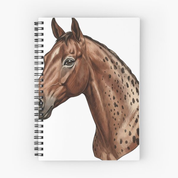 Item preview, Vintage Naturalist Appaloosa Horse Portrait — Antique Horse Breed Art designed and sold by Catch333.