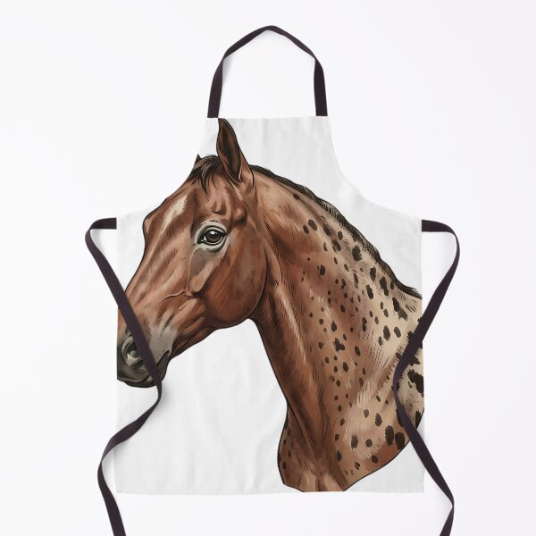 Item preview, Vintage Naturalist Appaloosa Horse Portrait — Antique Horse Breed Art designed and sold by Catch333.