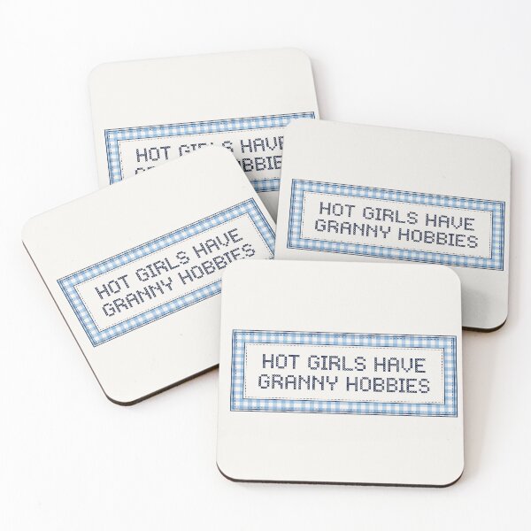 Item preview, Hot Girls Have Granny Hobbies designed and sold by RareLavender.