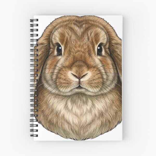 Item preview, Vintage Naturalist Holland Lop Rabbit Portrait — Antique Rabbit Breed Art designed and sold by Catch333.