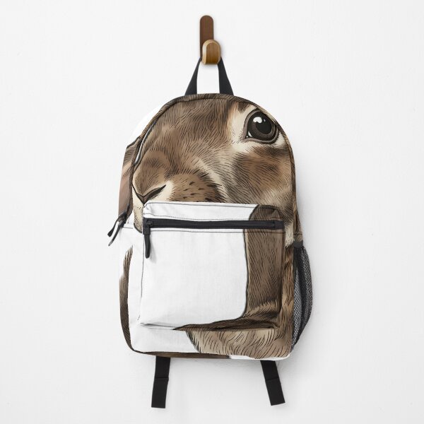 Item preview, Vintage Naturalist Rex Rabbit Portrait — Antique Rabbit Breed Art designed and sold by Catch333.