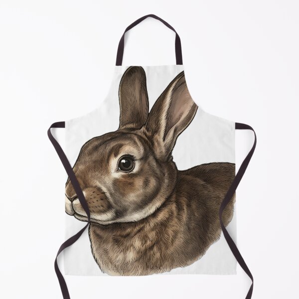 Item preview, Vintage Naturalist Rex Rabbit Portrait — Antique Rabbit Breed Art designed and sold by Catch333.
