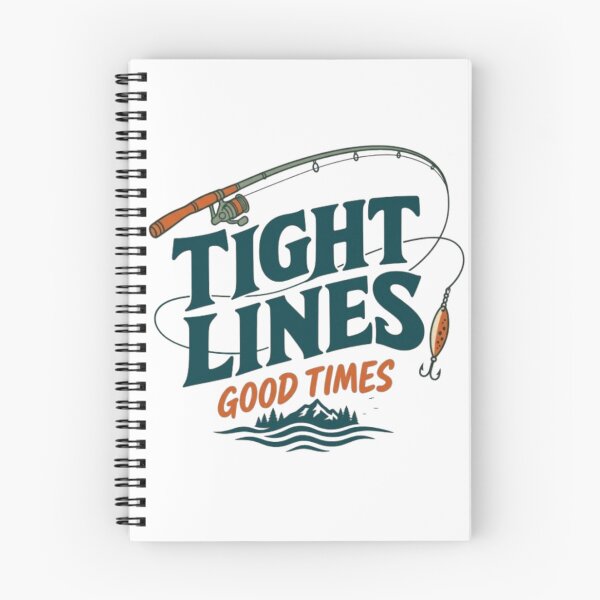 Item preview, Tight Lines Good Times Fishing designed and sold by Salma.Store.