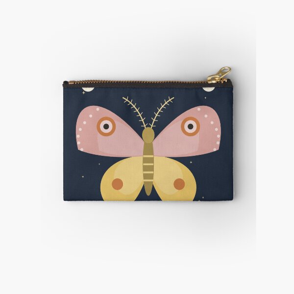 Item preview, Folk Moth Under the Moon Phases designed and sold by ChromaLens.