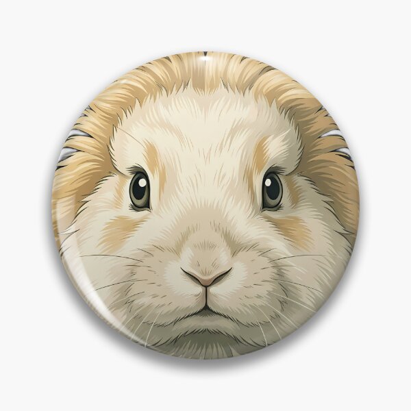 Item preview, Vintage Naturalist Lionhead Rabbit Portrait — Antique Rabbit Breed Art designed and sold by Catch333.