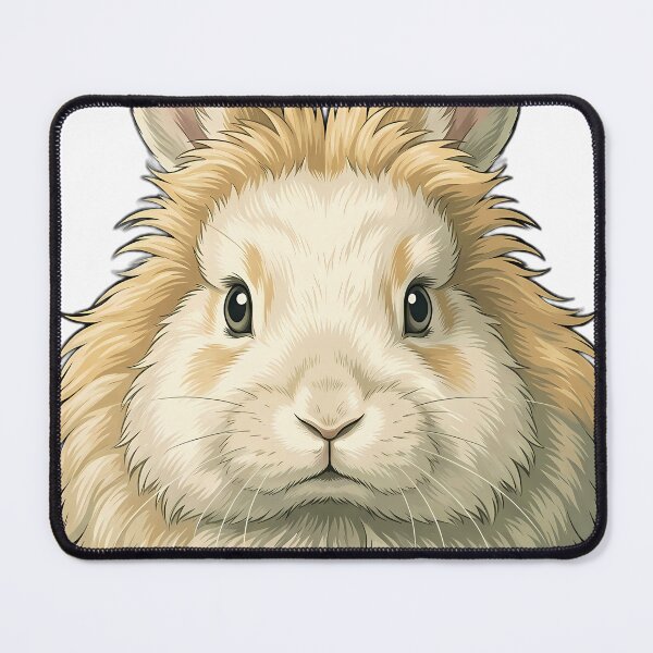 Item preview, Vintage Naturalist Lionhead Rabbit Portrait — Antique Rabbit Breed Art designed and sold by Catch333.