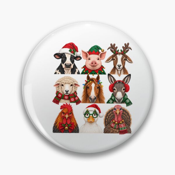 Item preview, Christmas Farm Animal designed and sold by MurillaJeremy.