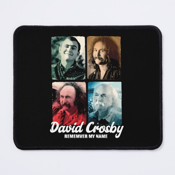 Item preview, David Crosby Four Color Portrait Collage designed and sold by ShirlyGatten.
