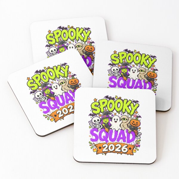 Item preview, Spooky Squad 2026 Funny Matching Halloween Group Costume Performance T-Shirt designed and sold by gidget-gadget.