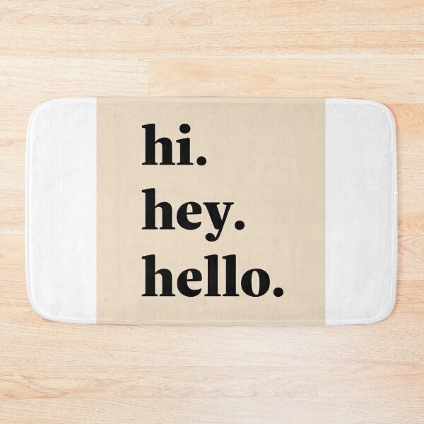 Item preview, hi hey hello designed and sold by Love Joy.