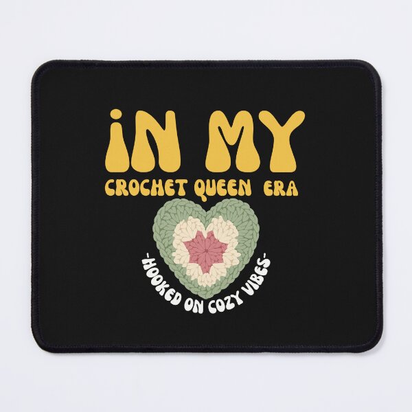 Item preview, Groovy In My Crochet Queen Era Hooked On Cozy Vibes designed and sold by mumchaosdesigns.