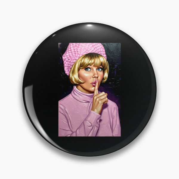 Item preview,  Doris Day - Pink  Pop Art Shush Portrait designed and sold by Baby Design229.