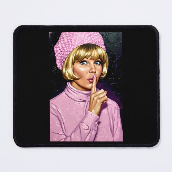 Item preview, Doris Day - Pink Pop Art Shush Portrait designed and sold by Baby Design229.