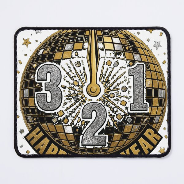 Item preview, 3, 2, 1 Happy New Year NYE Countdown Party Shirt designed and sold by RokomariFabric.