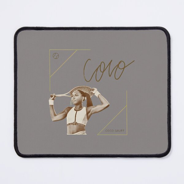 Item preview, Coco Gauff Vintage Inspired Tennis Portrait-43 designed and sold by BurcGeorgikeas.