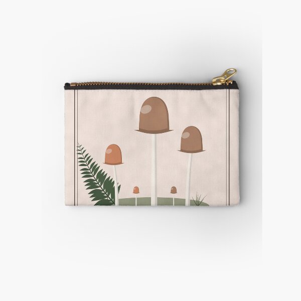 Item preview, Rosy Bonnet Mushroom Vintage Botanical Plate designed and sold by ChromaLens.