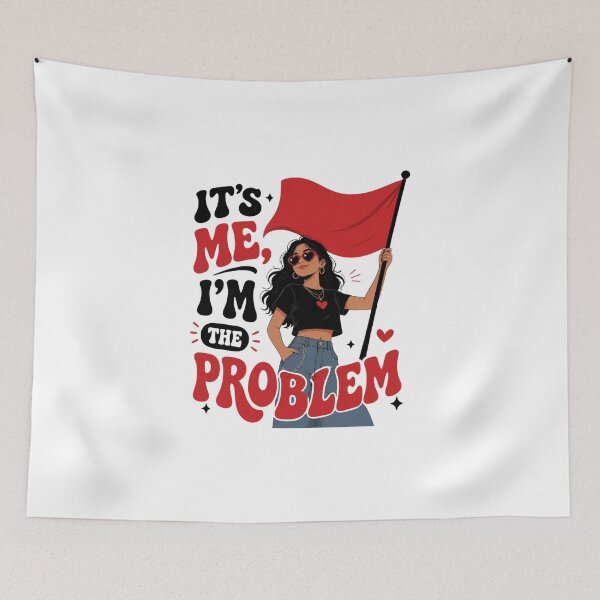 Item preview, Its Me Im The Problem Relationship Drama Hoodie Art designed and sold by Créative touche .