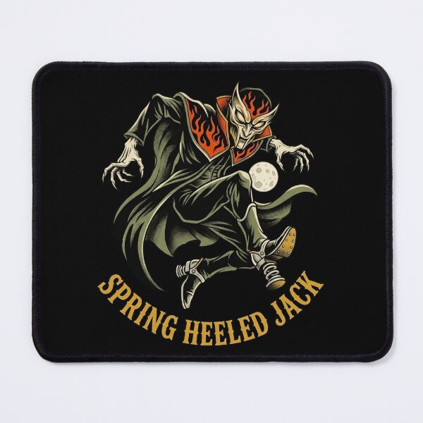 Item preview, Spring Heeled Jack Tattoo Flash designed and sold by Fictional Ink Society.