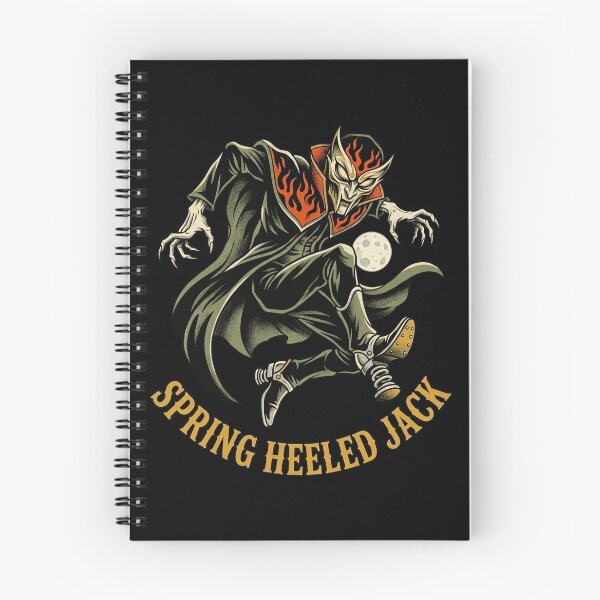 Item preview, Spring Heeled Jack Tattoo Flash designed and sold by Fictional Ink Society.