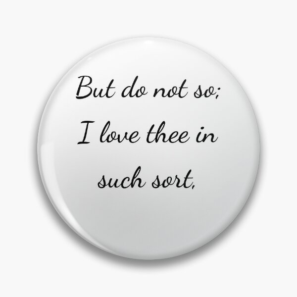 Item preview, “But do not so; I love thee in such sort,” - handwriting black designed and sold by ariksworld.