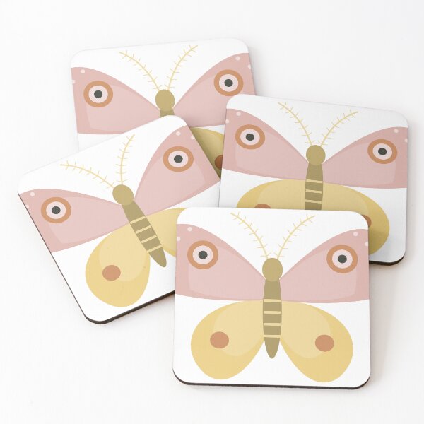 Item preview, Cute Pastel Moth Cottagecore designed and sold by ChromaLens.
