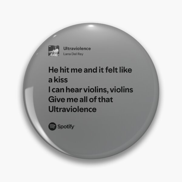 Item preview, Spotify Lana Del Rey - Ultraviolence designed and sold by WaltzOnVenus.