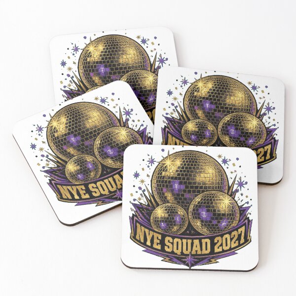 Item preview, NYE Squad 2027 Matching New Year's Eve Group Shirt designed and sold by RokomariFabric.