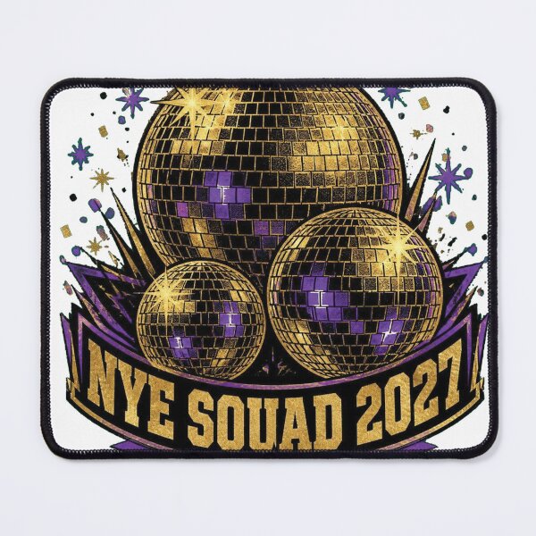 Item preview, NYE Squad 2027 Matching New Year's Eve Group Shirt designed and sold by RokomariFabric.