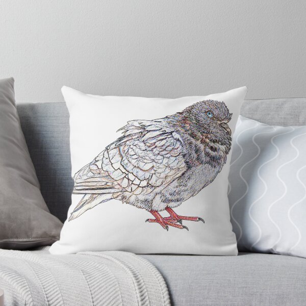 Item preview, Animals Through Lines No. 02 – The Curious Pigeon designed and sold by Tancoco.