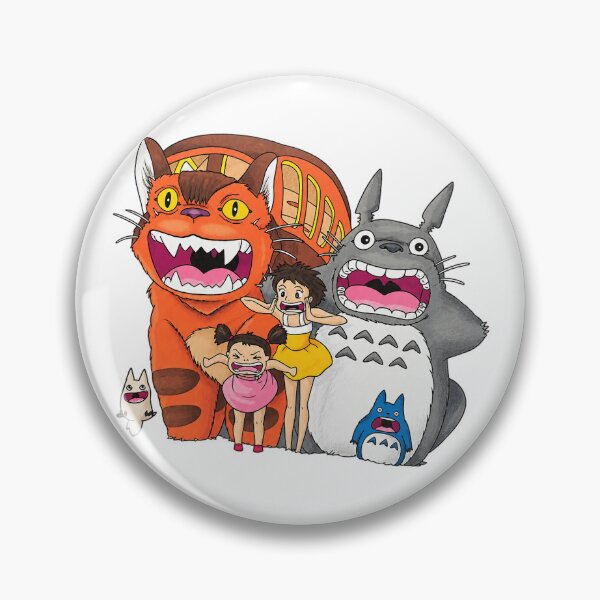 Item preview, Cute Catbus Totoro Family Graphic designed and sold by neelydirt-r.