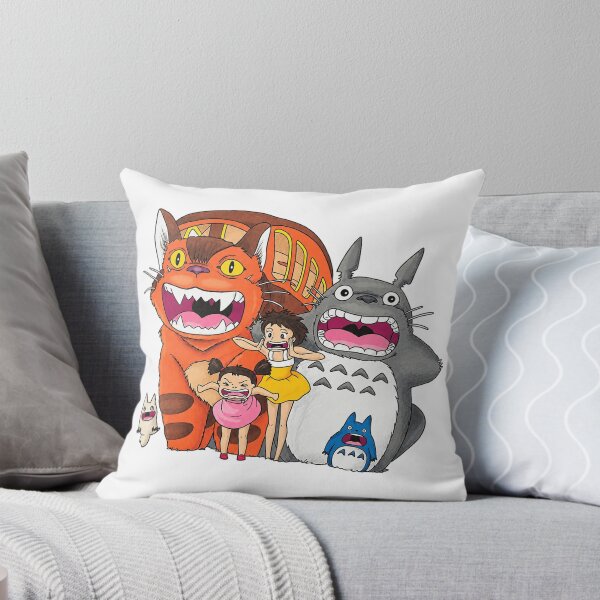 Item preview, Cute Catbus Totoro Family Graphic designed and sold by neelydirt-r.