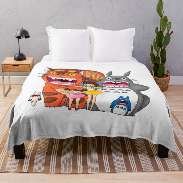 Item preview, Cute Catbus Totoro Family Graphic designed and sold by neelydirt-r.
