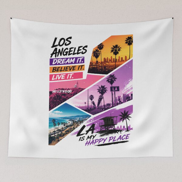 Item preview, Los Angeles Dream it Believe it Live it designed and sold by KLERIKSTORE.