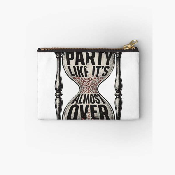 Item preview, Party Like It's Almost Over Funny NYE Shirt designed and sold by RokomariFabric.