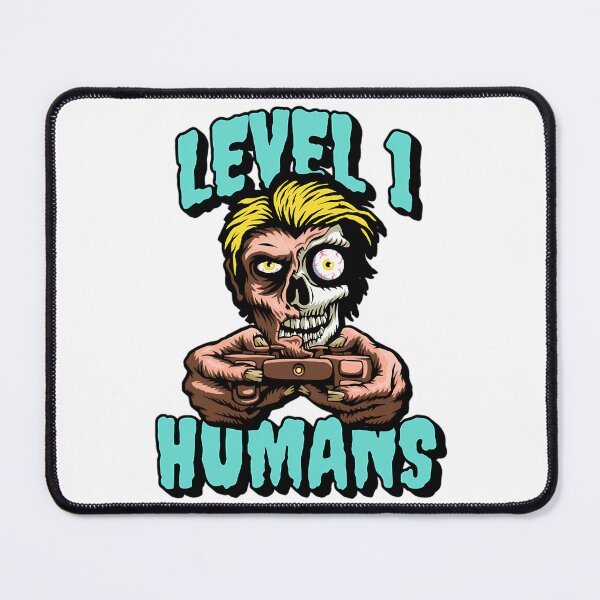 Item preview, Zombie Playing Gamer Level 1 Humans designed and sold by gilliland-mies.