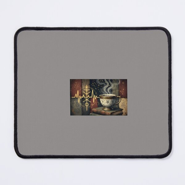 Item preview, Coffee Heartbeat Retro EKG Pulse Cup Vibe-38 designed and sold by StefanFuhr.