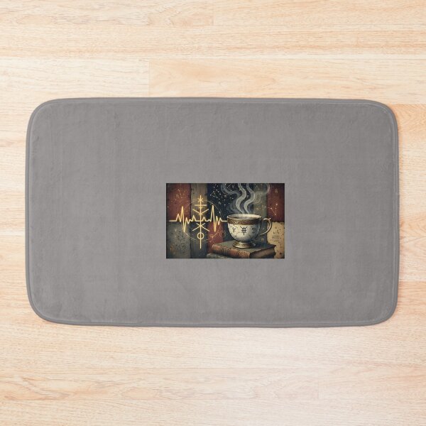 Item preview, Coffee Heartbeat Retro EKG Pulse Cup Vibe-38 designed and sold by StefanFuhr.