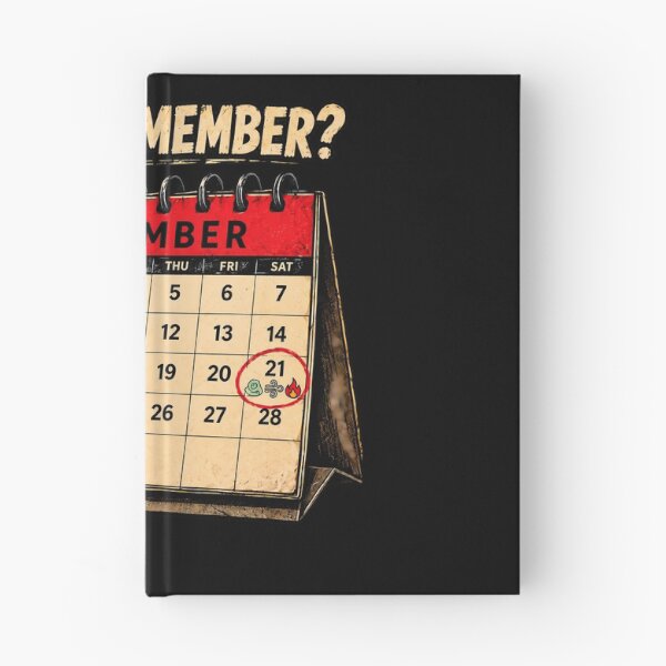 Item preview, Do You Remember Funny September 21 Calendar Music designed and sold by unicorns-art.