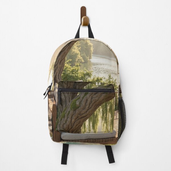 Item preview, Willow Lake Sanctuary - Morning Waterside Retreat designed and sold by nhk999.