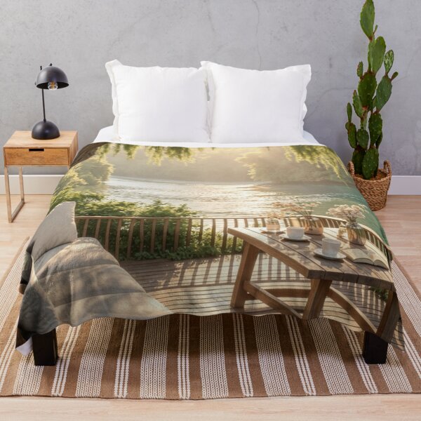 Item preview, Willow Lake Sanctuary - Morning Waterside Retreat designed and sold by nhk999.