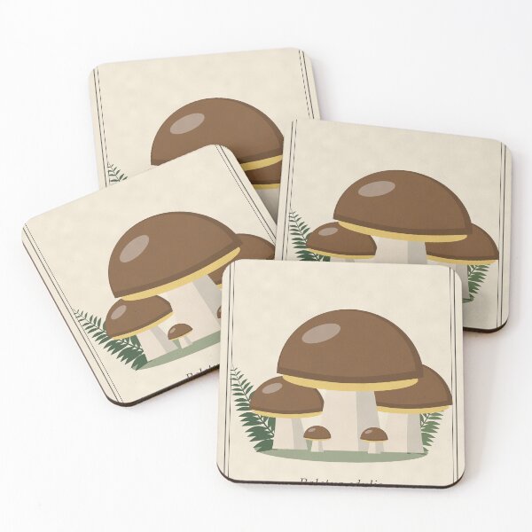 Item preview, Porcini Mushroom Vintage Botanical Plate designed and sold by ChromaLens.